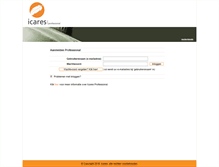 Tablet Screenshot of icaresprofessional.com
